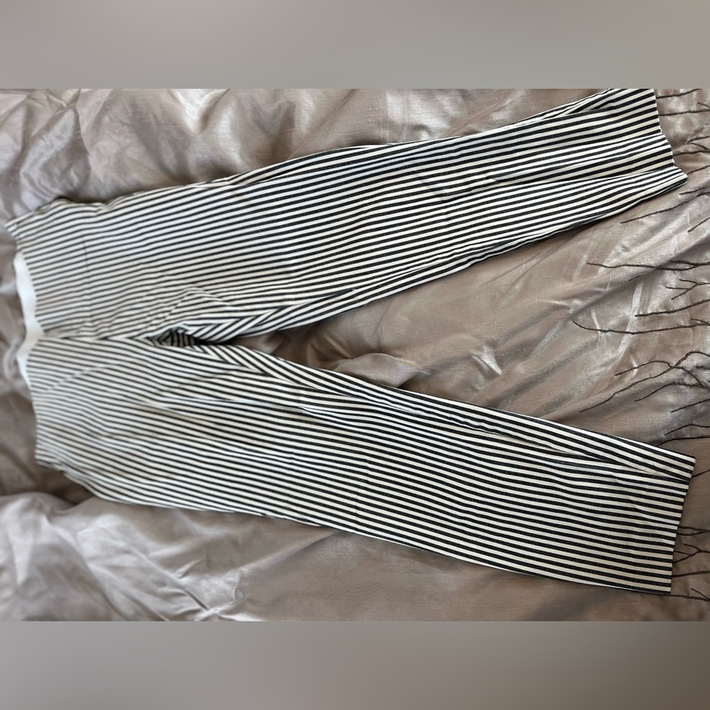 Navy/white stripped dress pants